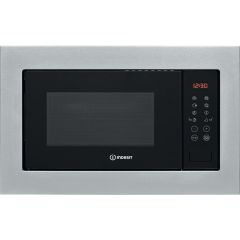 Indesit MWI125GX Built-In Microwave - Stainless Steel