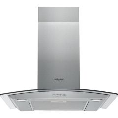 Hotpoint PHGC7.4FLMX Integrated Hood - Inox