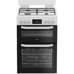 Hotpoint HTG6GDCW 60cm Gas Cooker - White
