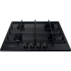 Hotpoint PPH 60P F NB Gas Hob - Black