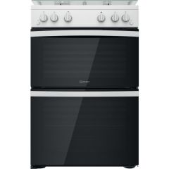 Indesit ID67G0MCW/UK Double Cooker - White