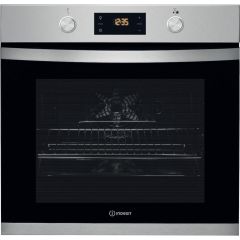 Indesit KFW 3841 JH IX UK Electric Single Built-In Oven - Stainless Steel
