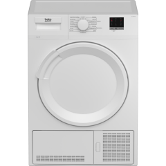 Beko DTLCE90051W 9kg Freestanding Condenser Tumble Dryer - White