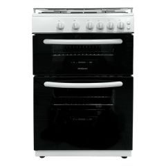 Statesman GDL60W 60cm Double Oven Gas Lidded Cooker