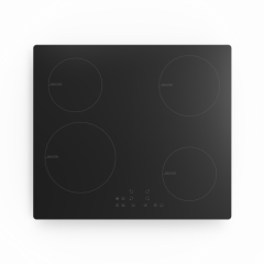 Cata UBINDE60MT 60Cm Black 4 Zone 13A Plug In Induction 