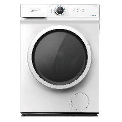 Midea MF100W60 Freestanding Washing Machine, Lunar Dial And Led Display, 6 Kg Load, White