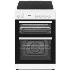 Simfer SIM63TCW White 60cm Twin Cavity Ceramic Cooker