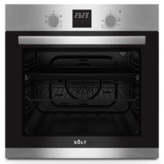 SOLT SBISO61DX Solt Sbiso61dx - Stainless Steel Single Oven - 68L Capacity - A Energy Rating