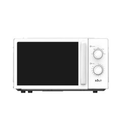 Solt 20L 700W Microwave With Stainless Steel Cavity - White - SMW20WX