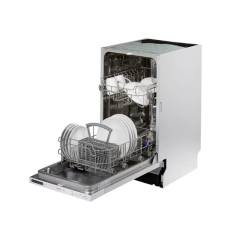 Teknix TBD455 9 Place Settings, E Rated, 5 Programmes, 30Min Quick Wash, Width 450Mm