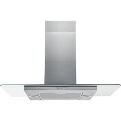 Hotpoint UIF 9.3F LB X 60cm Chimney Island Cooker Hood - Stainless Steel