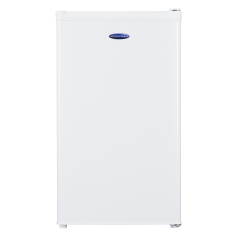 ICEKING RK113WE Fridge, glass shelf, crystal crisper, door balcony, no top, white