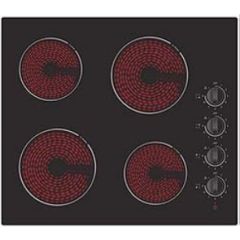 Lifestyle Unbranded 60Cm Ceramic Rotary Control Hob
